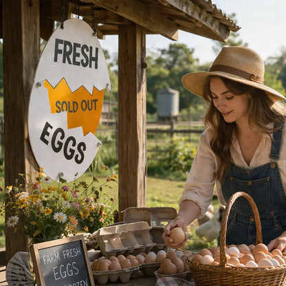 Eggs Sold Out Sign