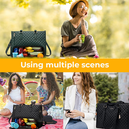 2 i 1 tygkasse Isolerad lunchpåse