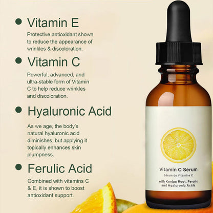 Citron C-vitamin Ljusgörande Återfuktande Essence🍋