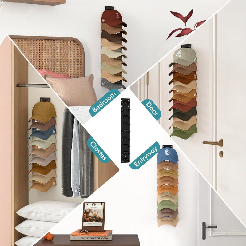 Förvaringsställ för basebollkepsa