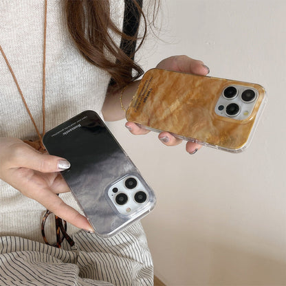 Kreativt Personligt Mobilfodral Av Högklassigt Stanniolmönster