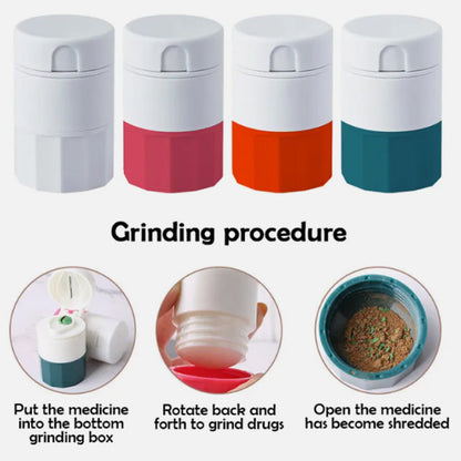 💊 Multifunktionell tablettdelare & krossare | Enkel att ta medicin, omtänksam vård 💊