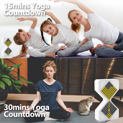 ⏳ Elektroniskt Timglas med Ljus ⏳