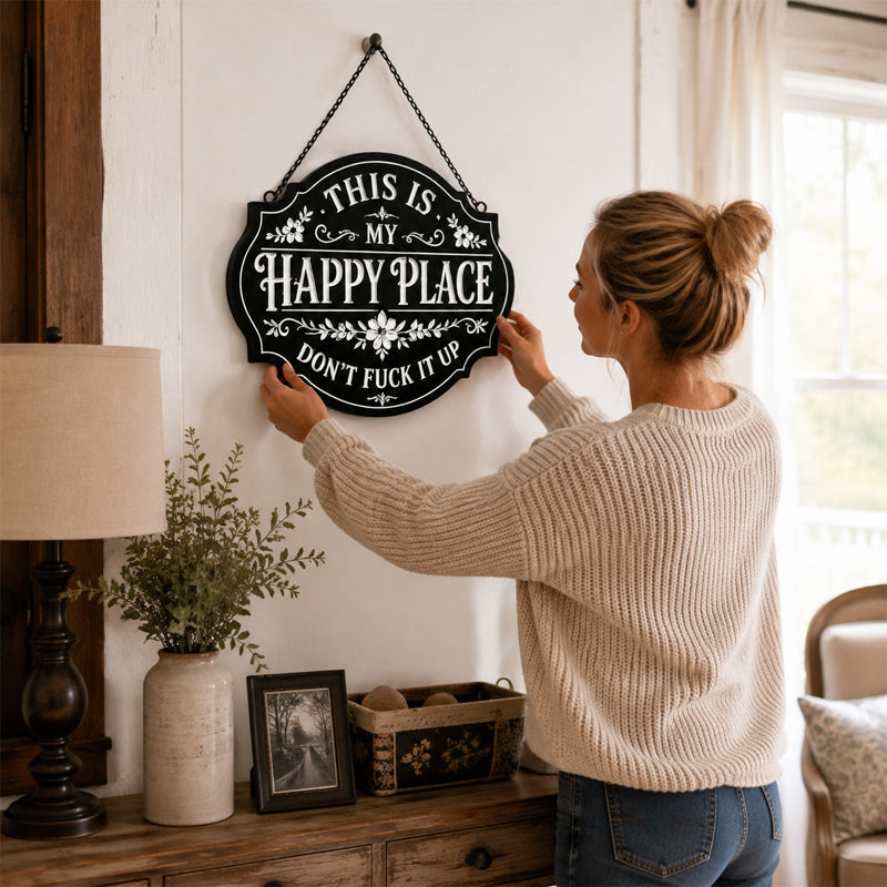 Wipe Happy World Wall Decoration Card