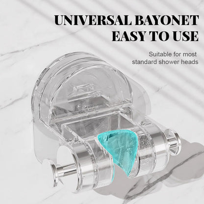 Justerbart duschhuvudfäste utan borrhål