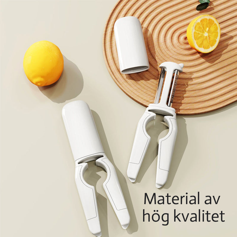 Hushålls Multifunktionellt Skalningsverktyg I Rostfritt Stål