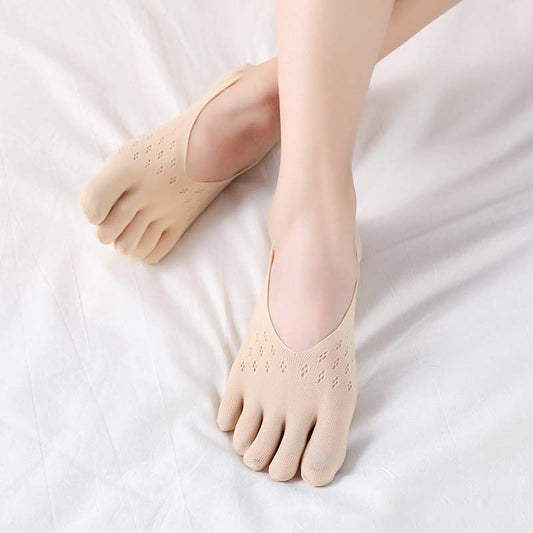 🧦Orthopedic Invisible Toe Socks|Summer Five-Toe Shallow Socks🌸
