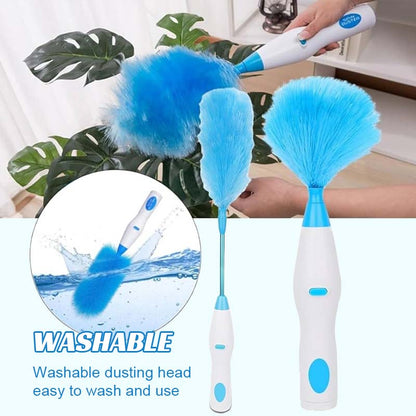 Elektrisk roterande dammuppsamlare