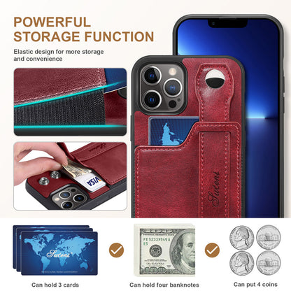 Bakstycke med korttyp Handledsrem Telefonfodral i läder