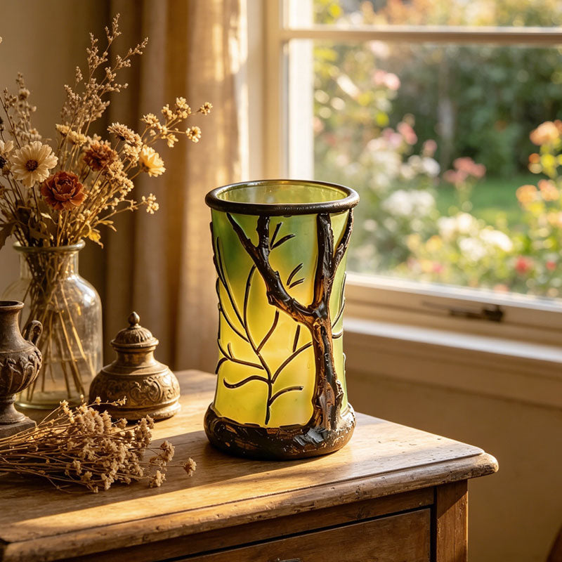 Nature-Inspired Resin Table Lamp