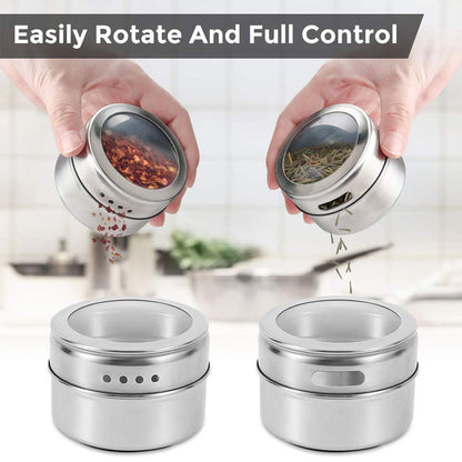 Rostfritt Stål Kryddburk