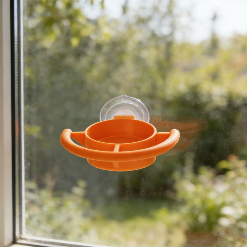 Bird Feeder Window Suction Cup Holder