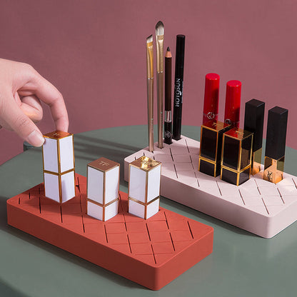 Förvaringsställ för läppstift i silikon