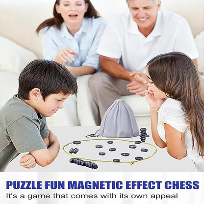Barns fritidsspel med magnetisk schack
