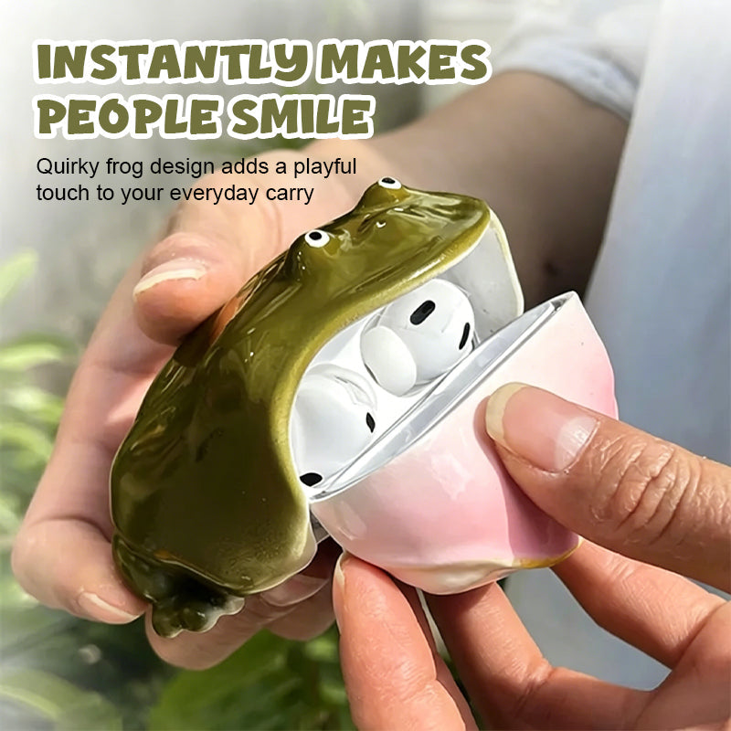 Frog Earphone Case