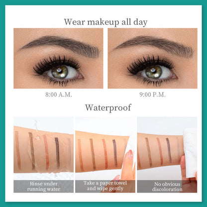 Quad flytande ögonbrynspenna