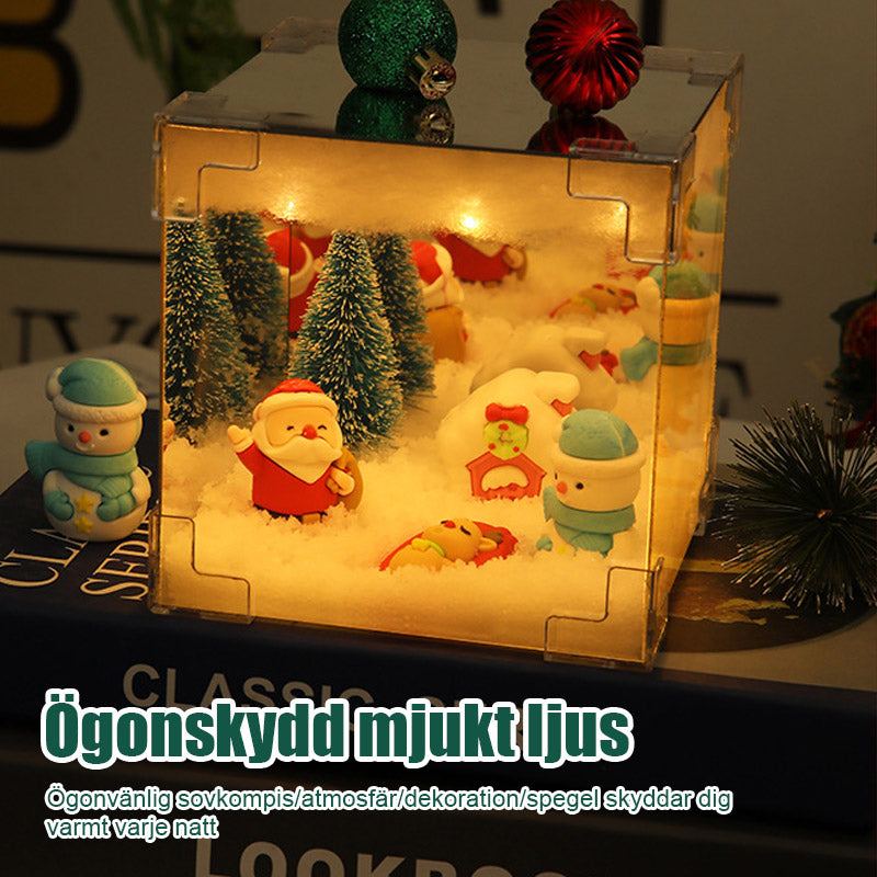 DIY Julkub Nattlampa Materialpaket