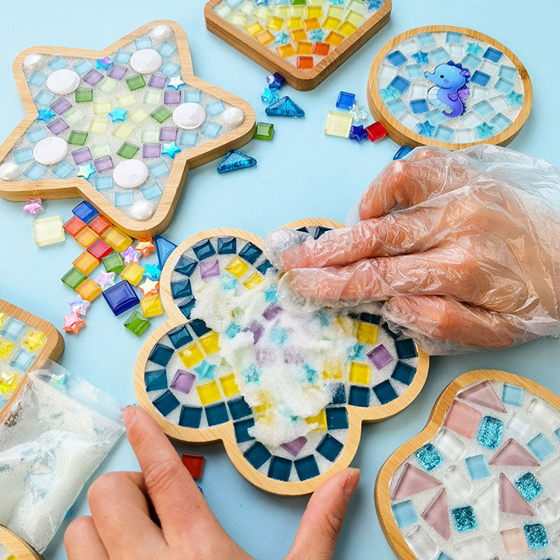 Diy Handgjorda Glasunderlägg