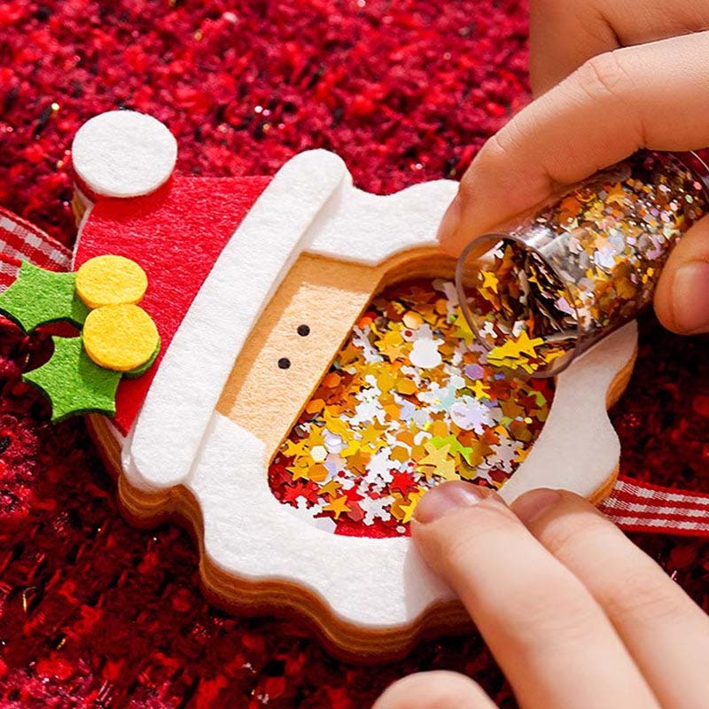 Julhängande Gunghäst I Filt