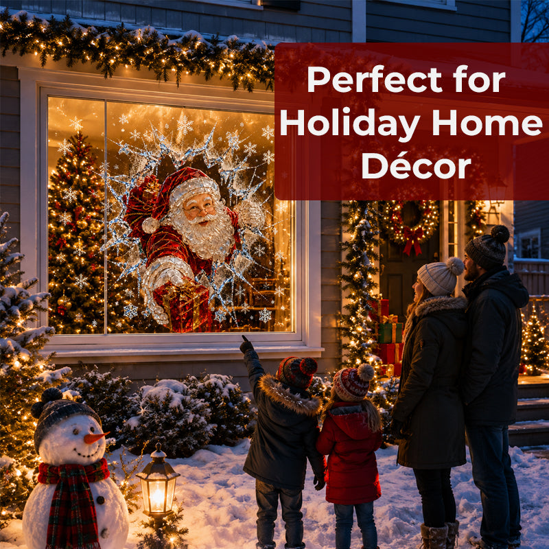🎅Crystal Santa Claus Window Decoration