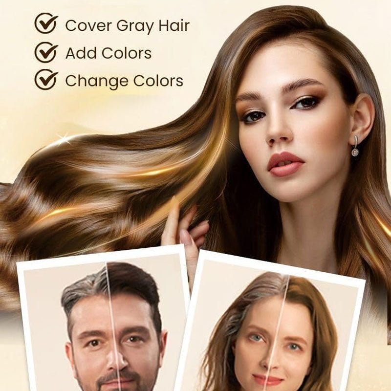 Enkeldos Blommig Hårfärg