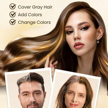 Enkeldos Blommig Hårfärg