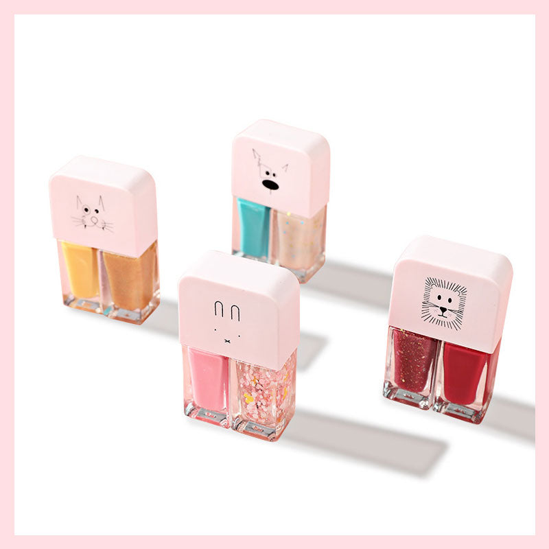 Avtagbart, bakningsfritt, snabbtorkande, långtidsverkande nagellack