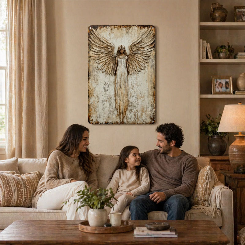 🕊️Guardian Angel Vintage Wall Art