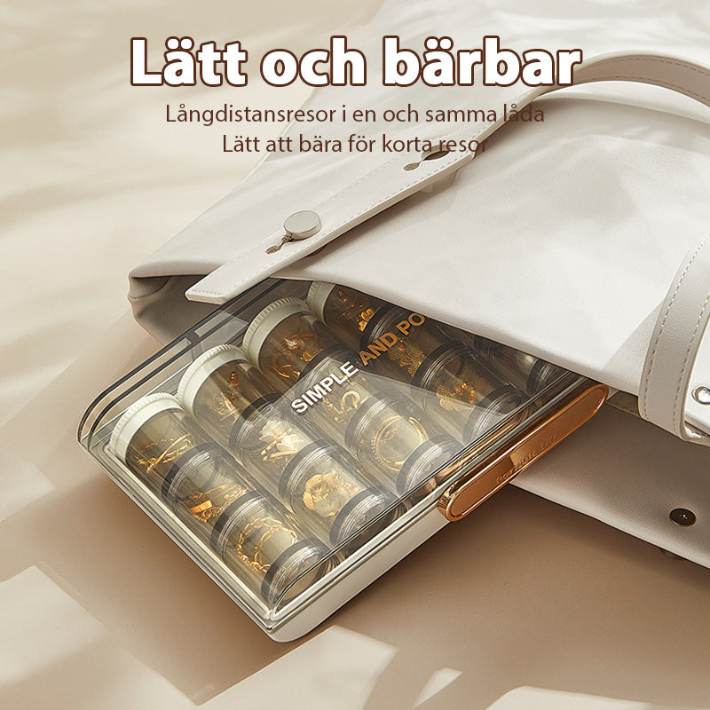 Ny modell avdelad förseglad smyckeskrin