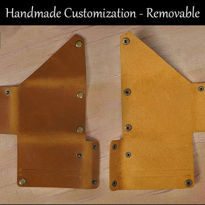 🌟 Vintage Äkta Läder Mynt- & Kortfodral 🌟