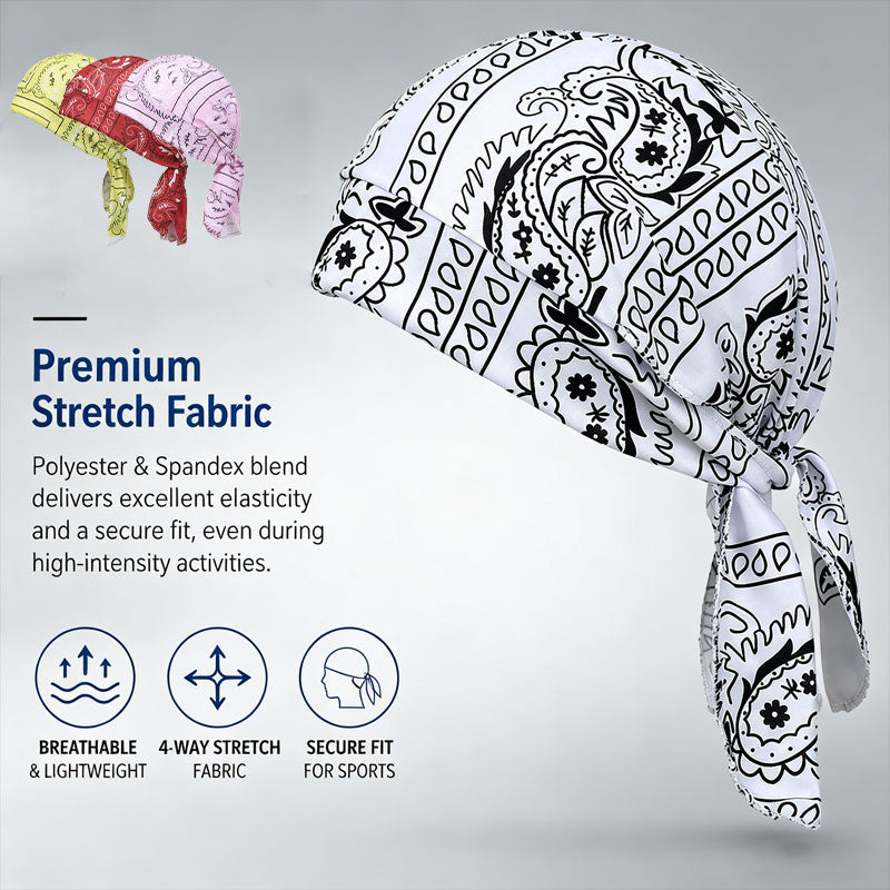 Outdoor Sports Elastic Pirate Hat