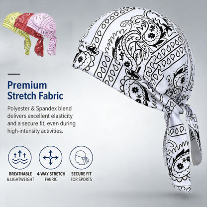 Outdoor Sports Elastic Pirate Hat