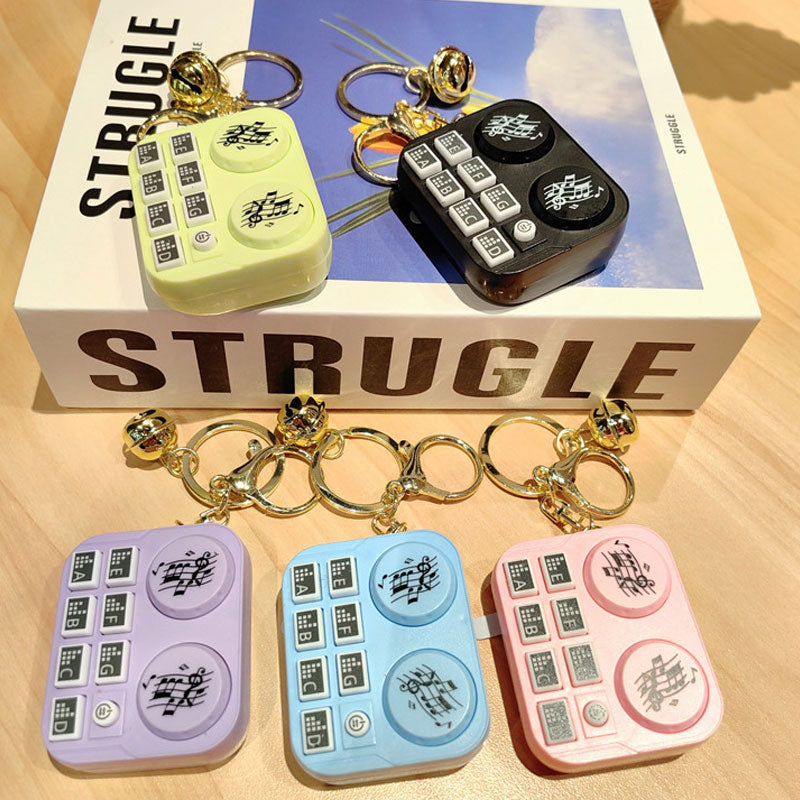 DJ-nyckelring med minidjur Barnleksak