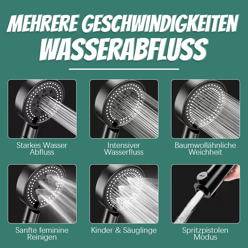 Booster-Duschkopf/Booster duschhuvud