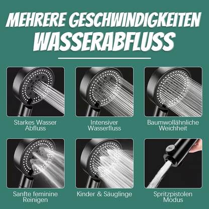 Booster-Duschkopf/Booster duschhuvud