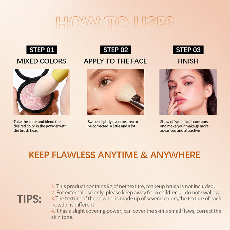 Fine Pearl Marble Contour Powder