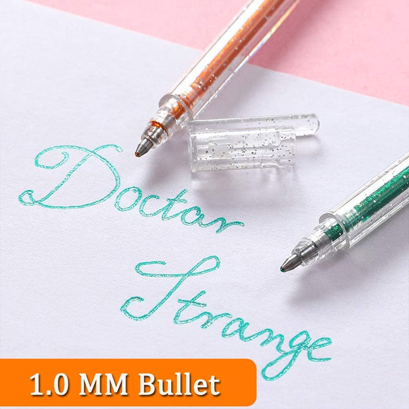 Metallfärgad Flash Gel Pen