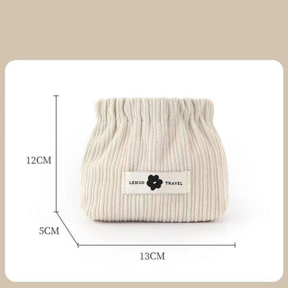 😍Corduroy Elastic Hair Tie Organizer