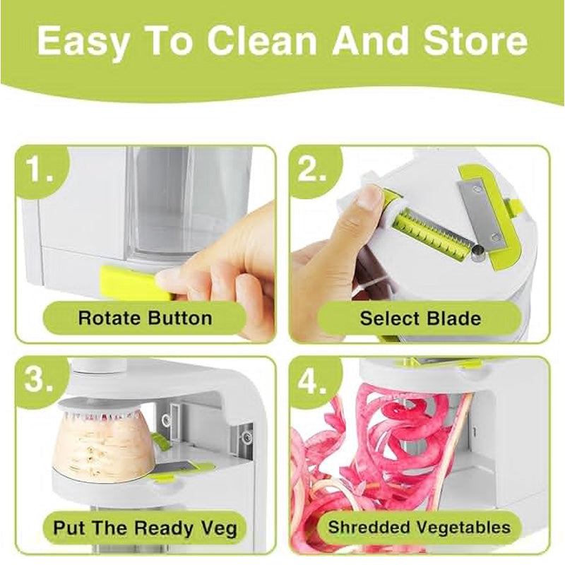 Handvevad grönsaksskärare