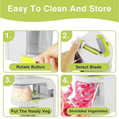 Handvevad grönsaksskärare