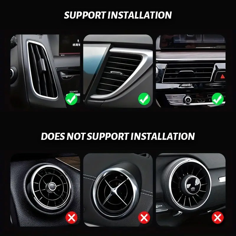Auto AC Vent Dekorativ Strip (10 st)