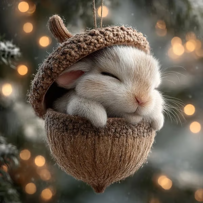 🔥Black Friday Förköp - Få upp till 49% rabatt! ❤️🎁 Skogsdjur Julgransprydnad - Mysig Julgransprydnad i Sko