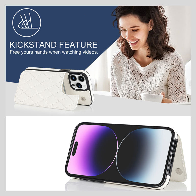 Mobiltelefonfodral Med Kortplats I Läder