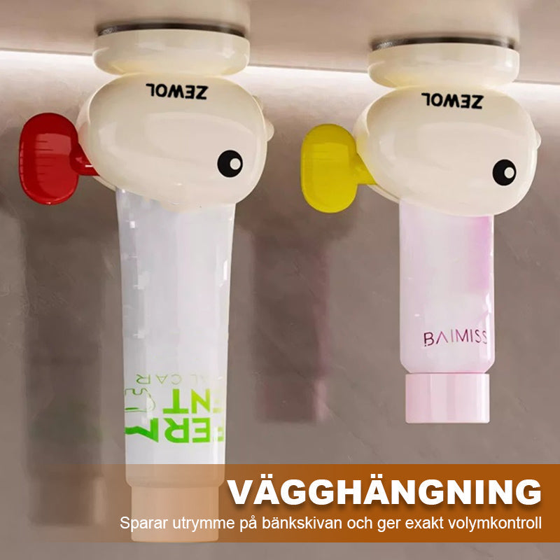 🐳 Valfisk Sugpropps Tandkrämspress – Gör varje tandkrämspress till en glädjefylld upplevelse!