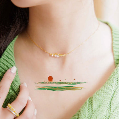 ✨🌈 Creative Colorful Wrist Tattoo Sticker