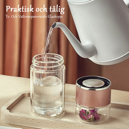 Te- Och Vattenseparerande Glaskopp