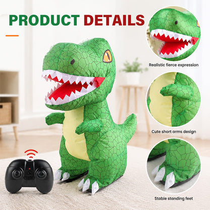 🦖 Remote-Control Inflatable T-Rex Toy for Kids