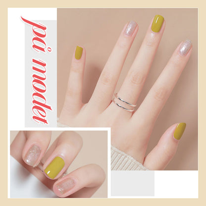 Tvåfärgat vattentätt nagellack