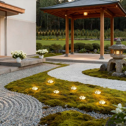 Solcellsdriven Katttasslampa