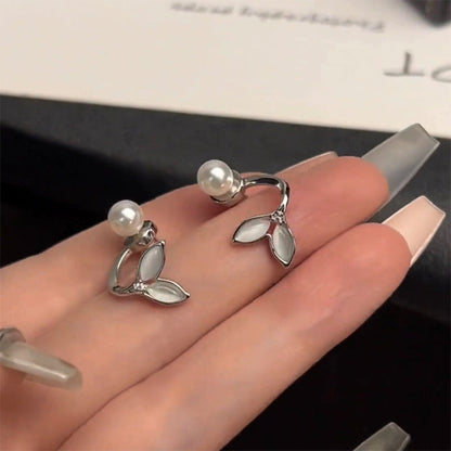 2024 Ny modell Cat's Eye sten Fishtail pärlörhängen